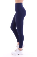 Emfure Lacivert Kadın Spor Tayt Çift Cepli Sıkılaştırıcı Toparlayıcı Sporcu Taytı Leggings