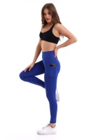 Emfure Saks Kadın Spor Tayt Çift Cepli Sıkılaştırıcı Toparlayıcı Sporcu Taytı Leggings